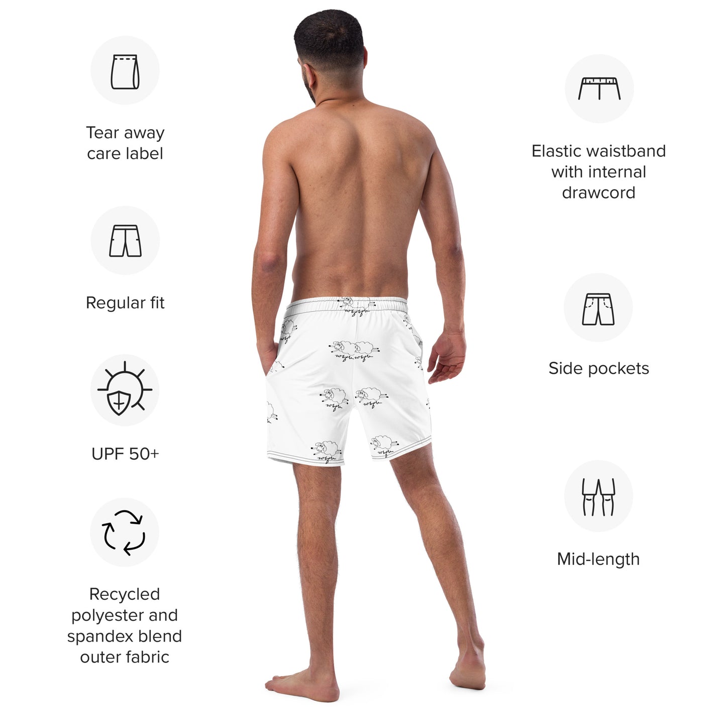 Men's swim trunks