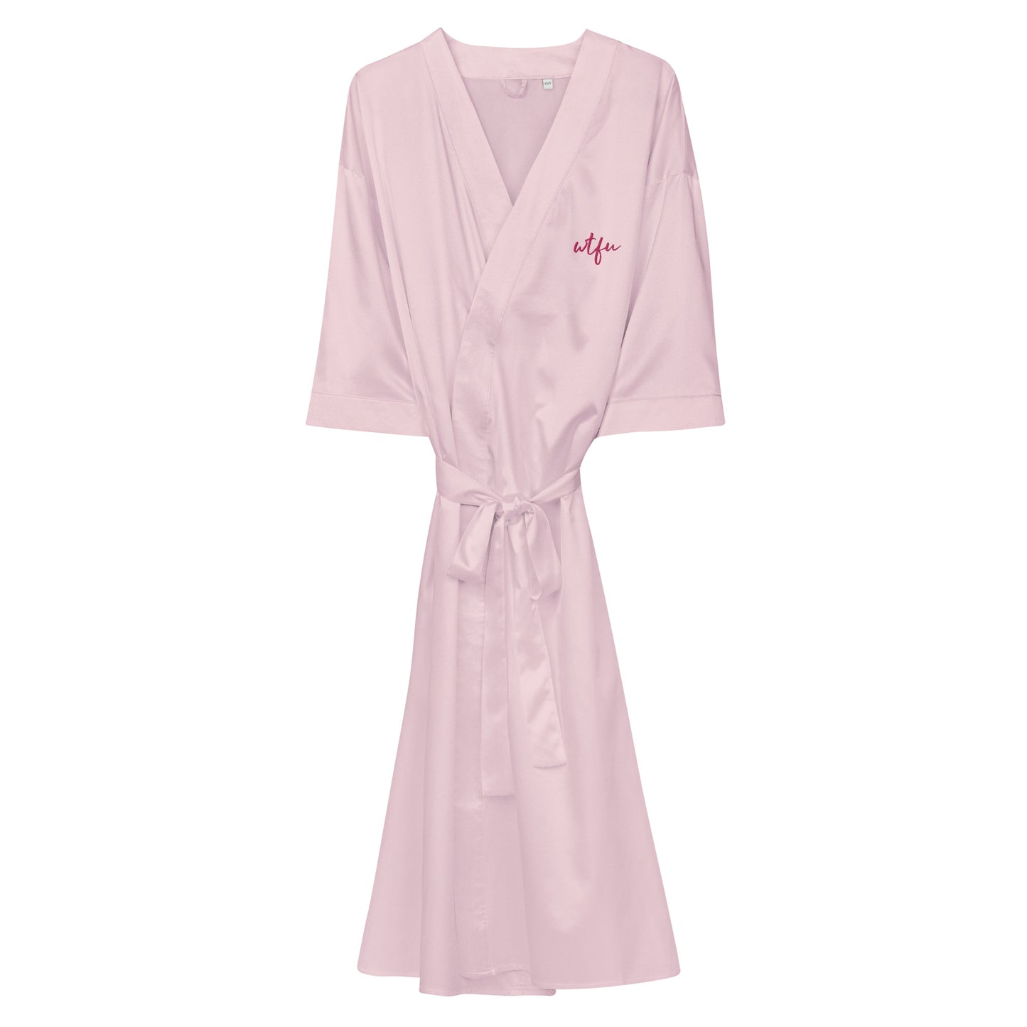 Satin robe