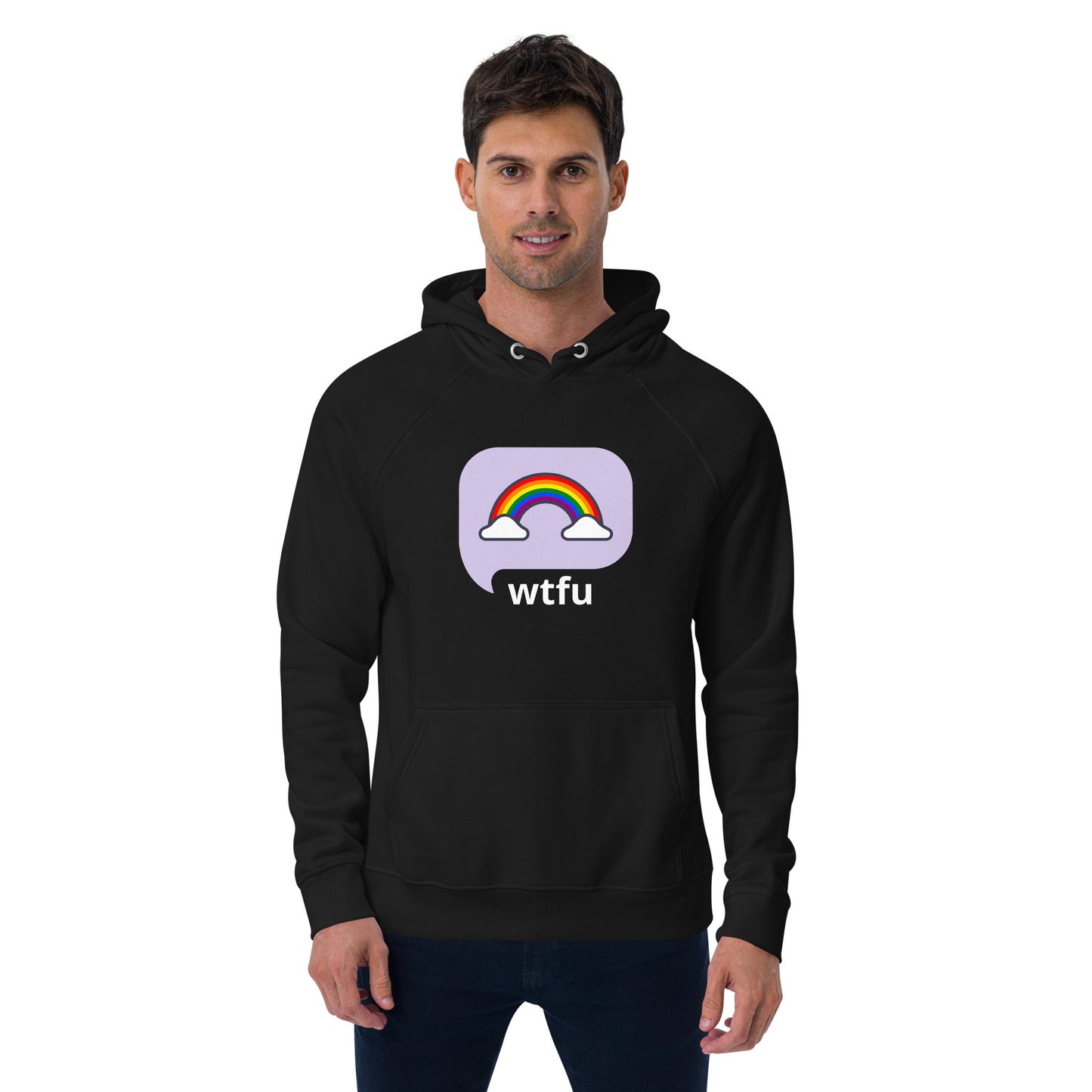 Unisex eco raglan hoodie