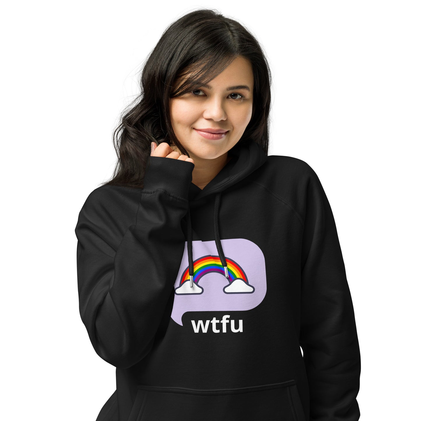 Unisex eco raglan hoodie