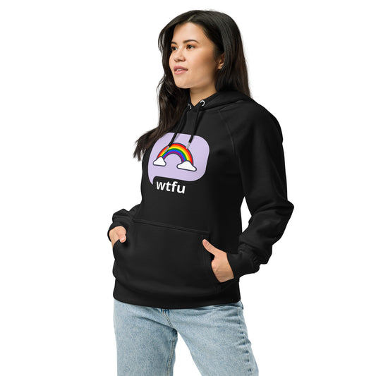 Unisex eco raglan hoodie