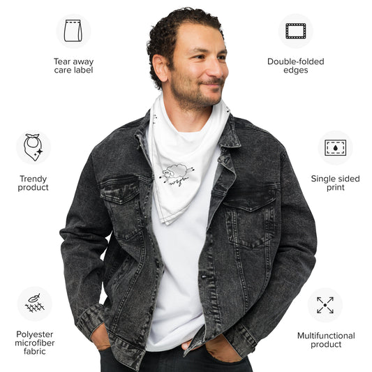 All-over print bandana