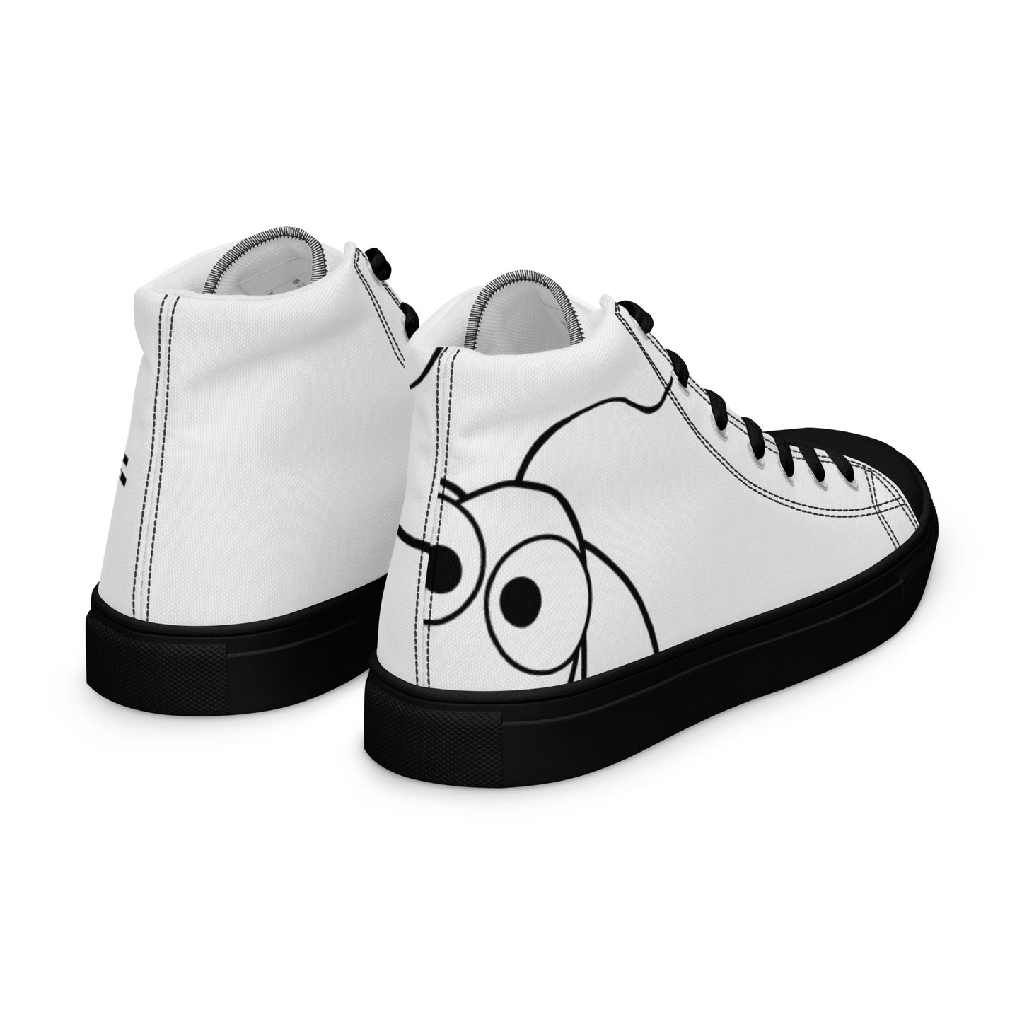 Men’s high top canvas shoes